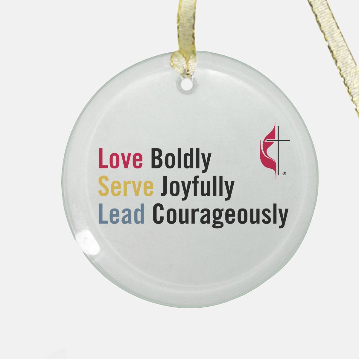 Ornament - Clear Glass (Round)
