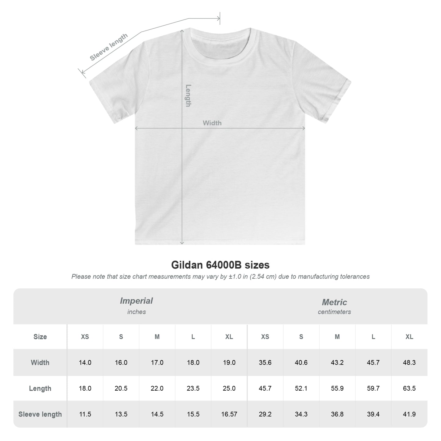 Custom Upload Logo Kids T‑Shirt (Front Print)