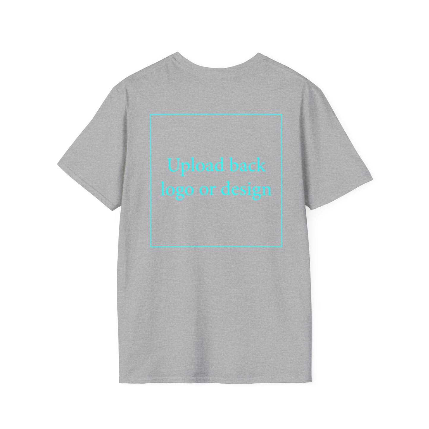 Custom Church Logo Unisex T-Shirt (Front + Back Print)