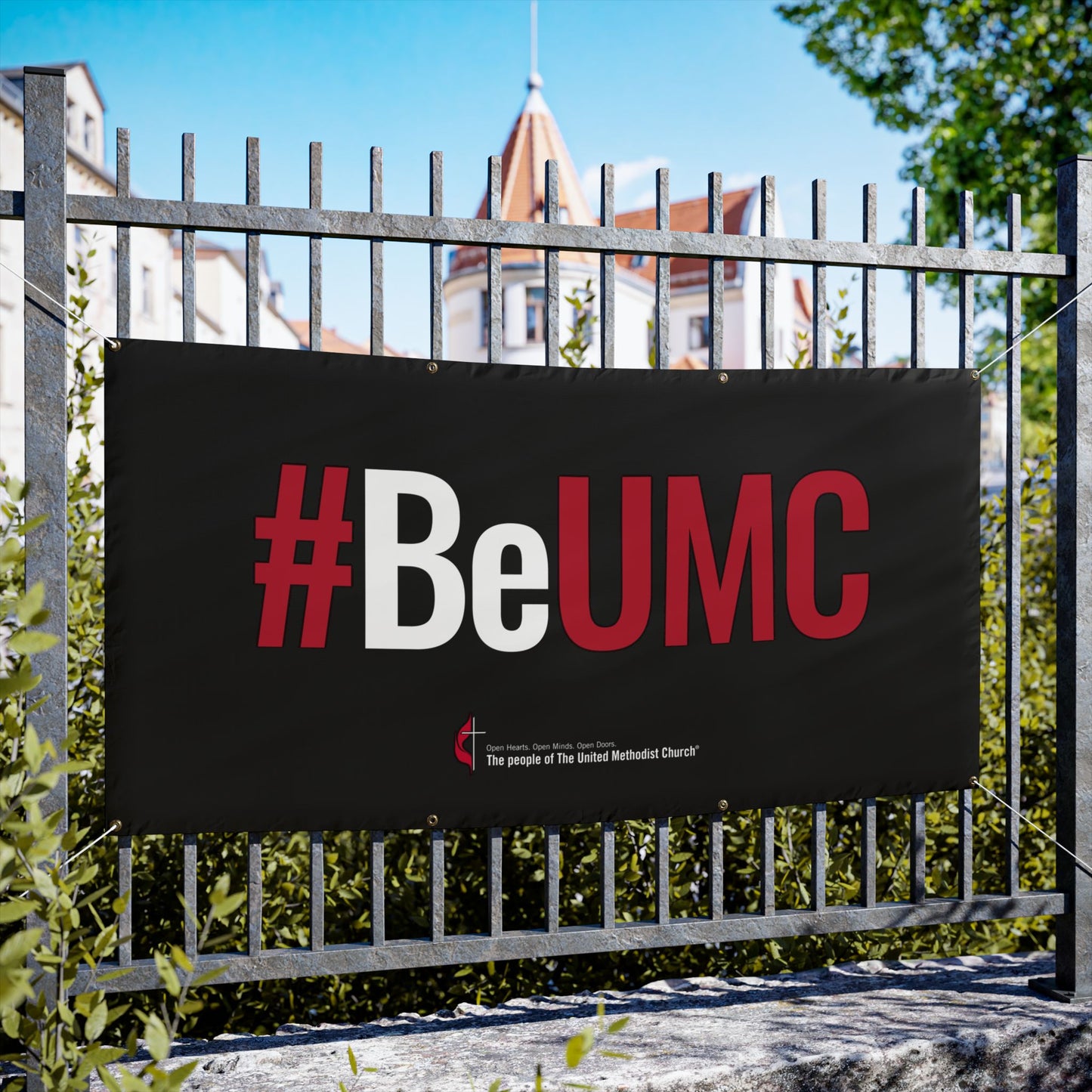 #BeUMC Vinyl Banners