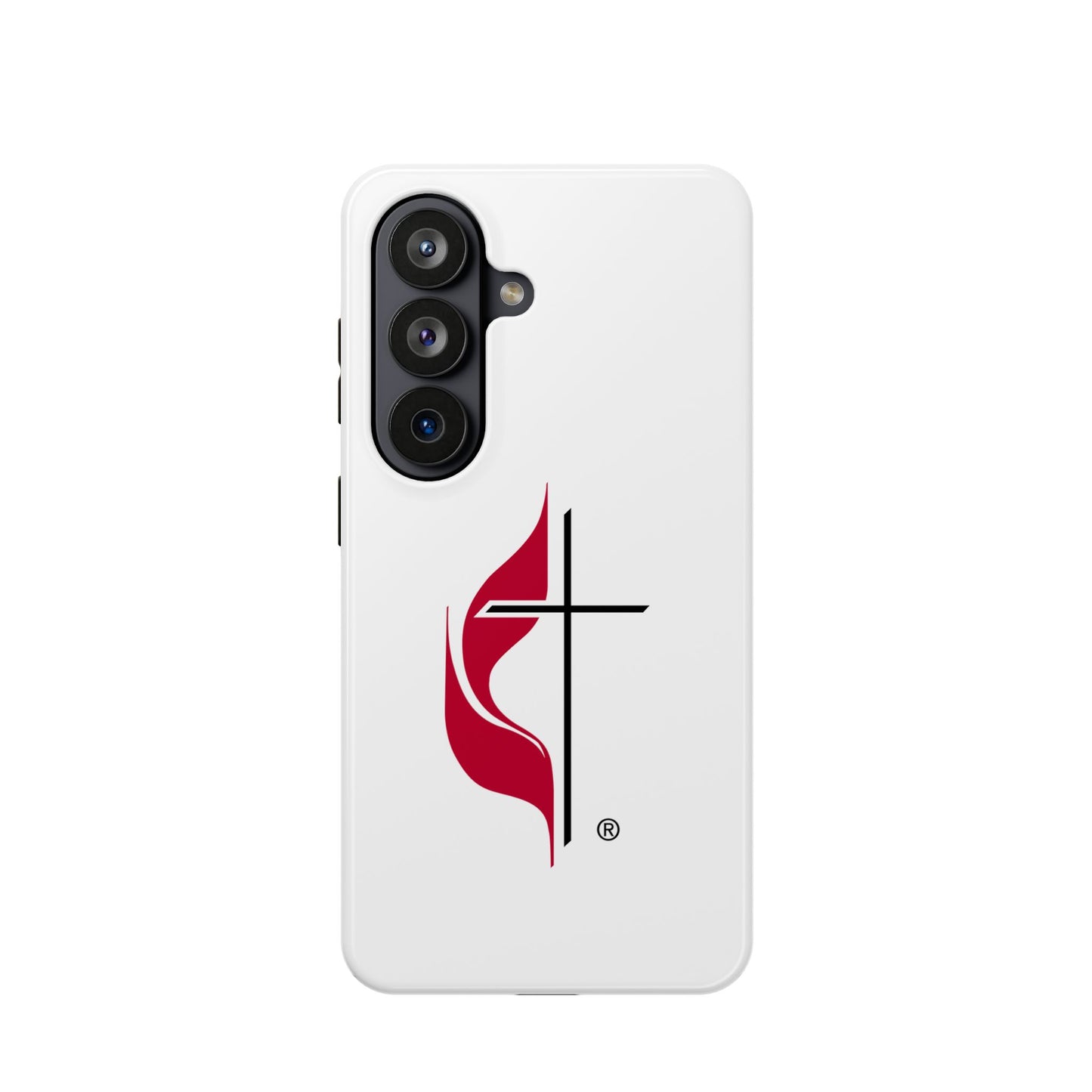 UMC Magnetic Tough Samsung Phone Case (White)