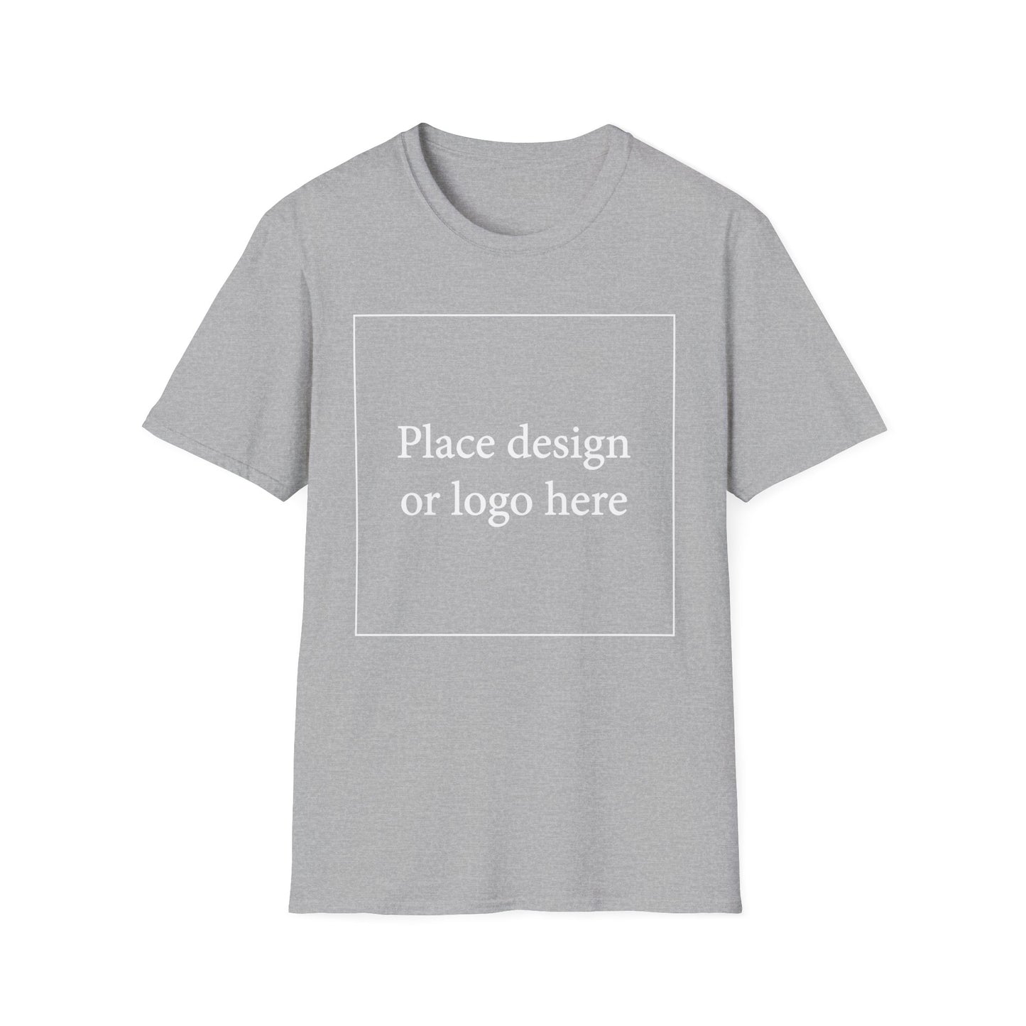 Custom Church Logo Unisex T-Shirt (Front Print)