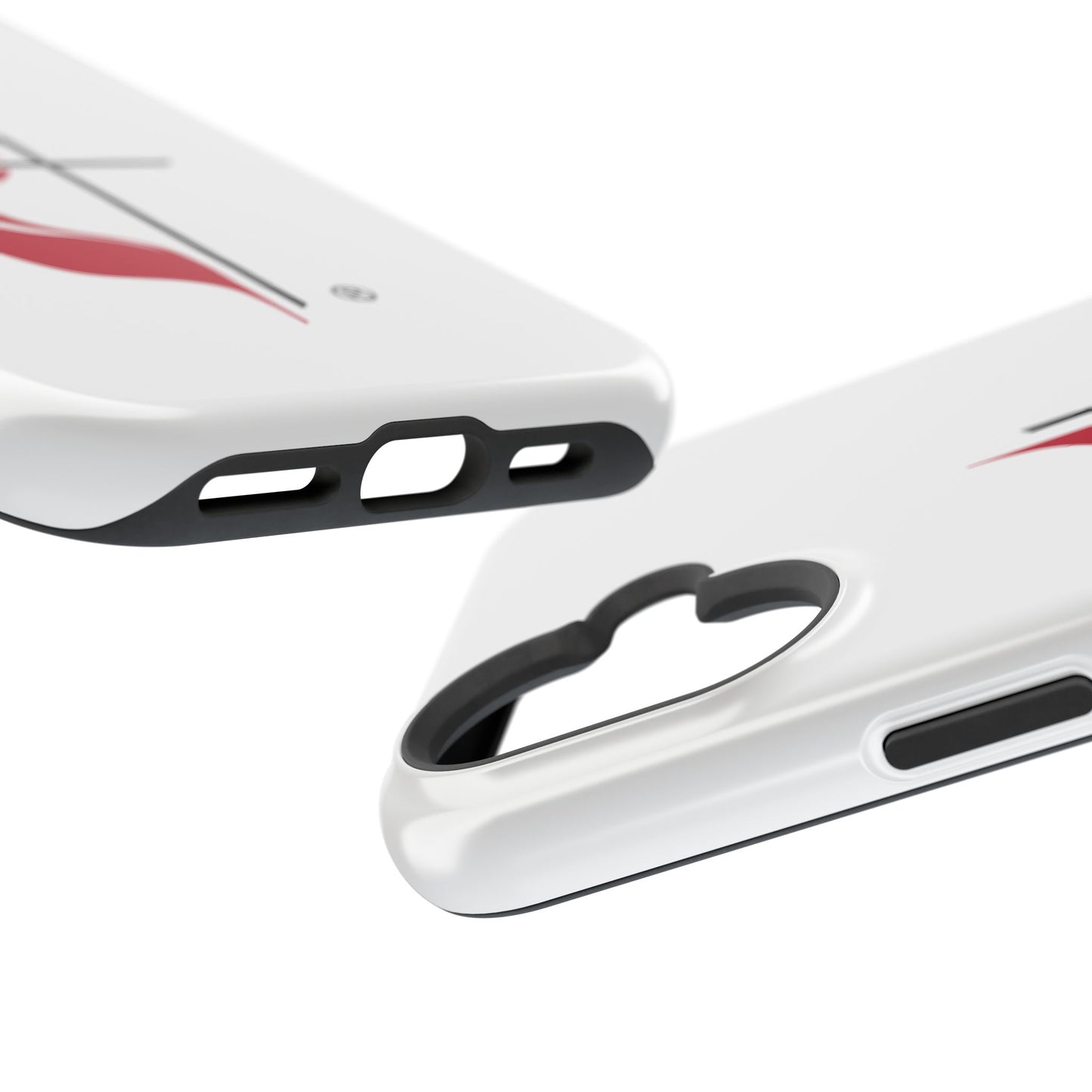 UMC Magnetic Tough iPhone Case (White)