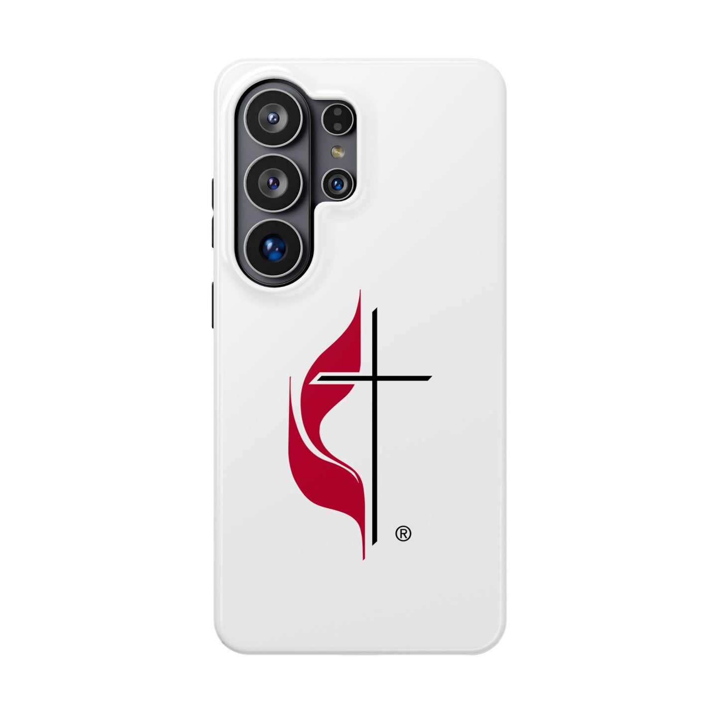 UMC Magnetic Tough Samsung Phone Case (White)