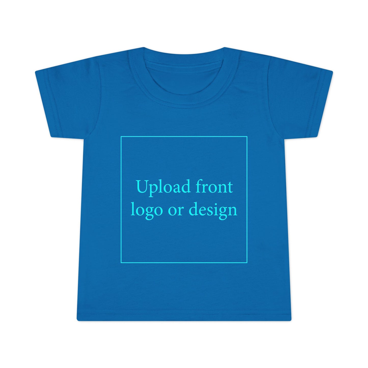 Custom Design Toddler T-Shirt  (Front Print)