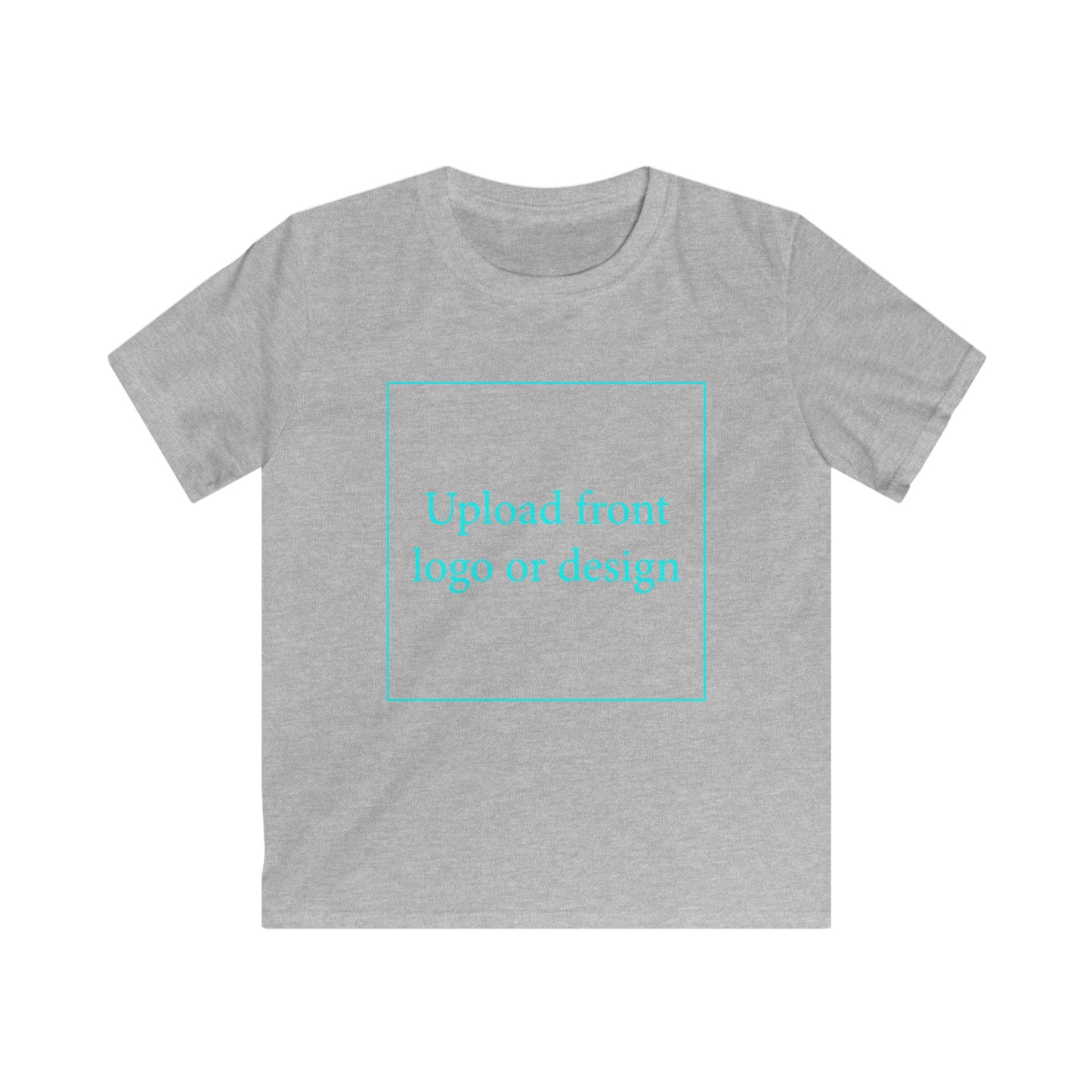 Custom Upload Logo Kids T‑Shirt (Front Print)