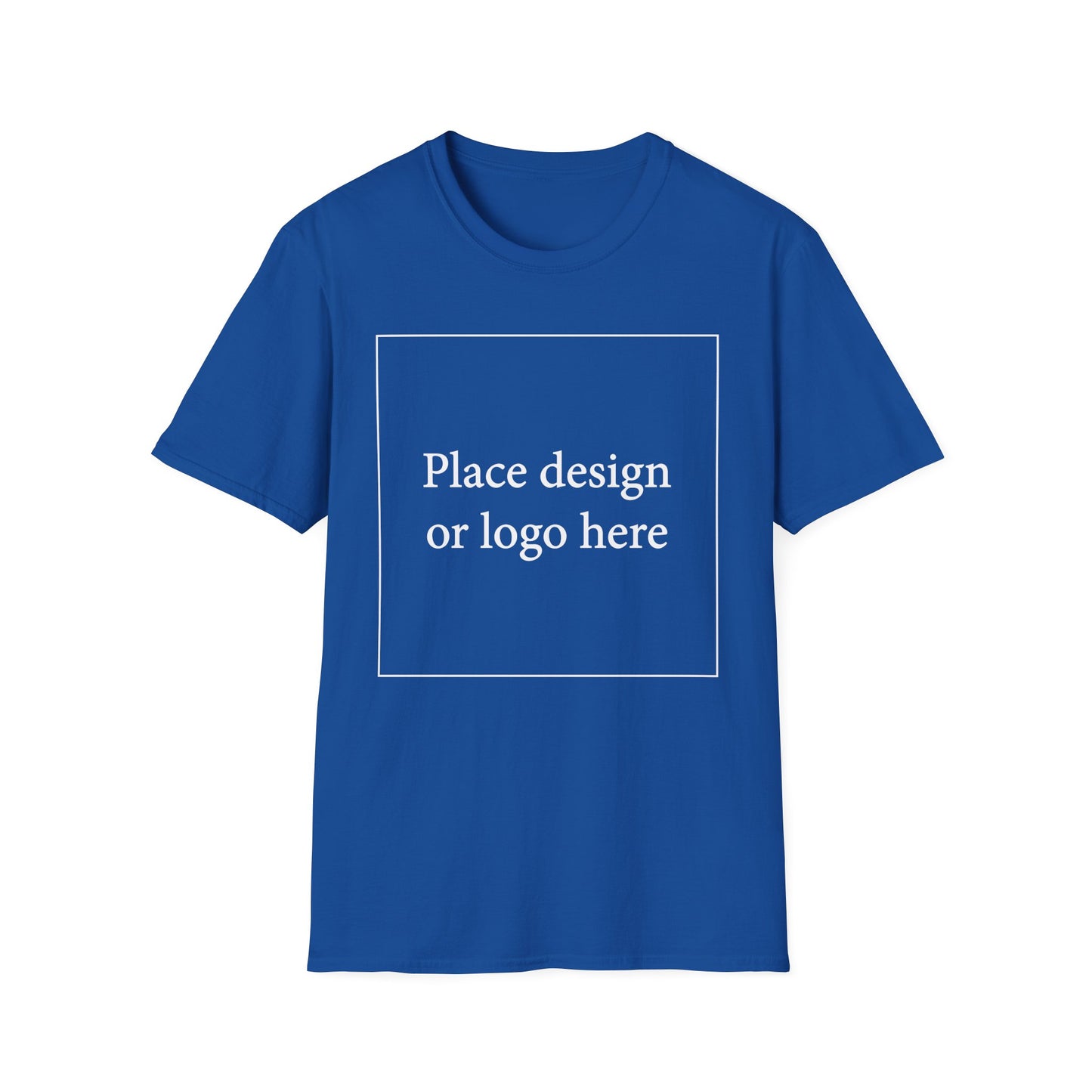Custom Church Logo Unisex T-Shirt (Front Print)