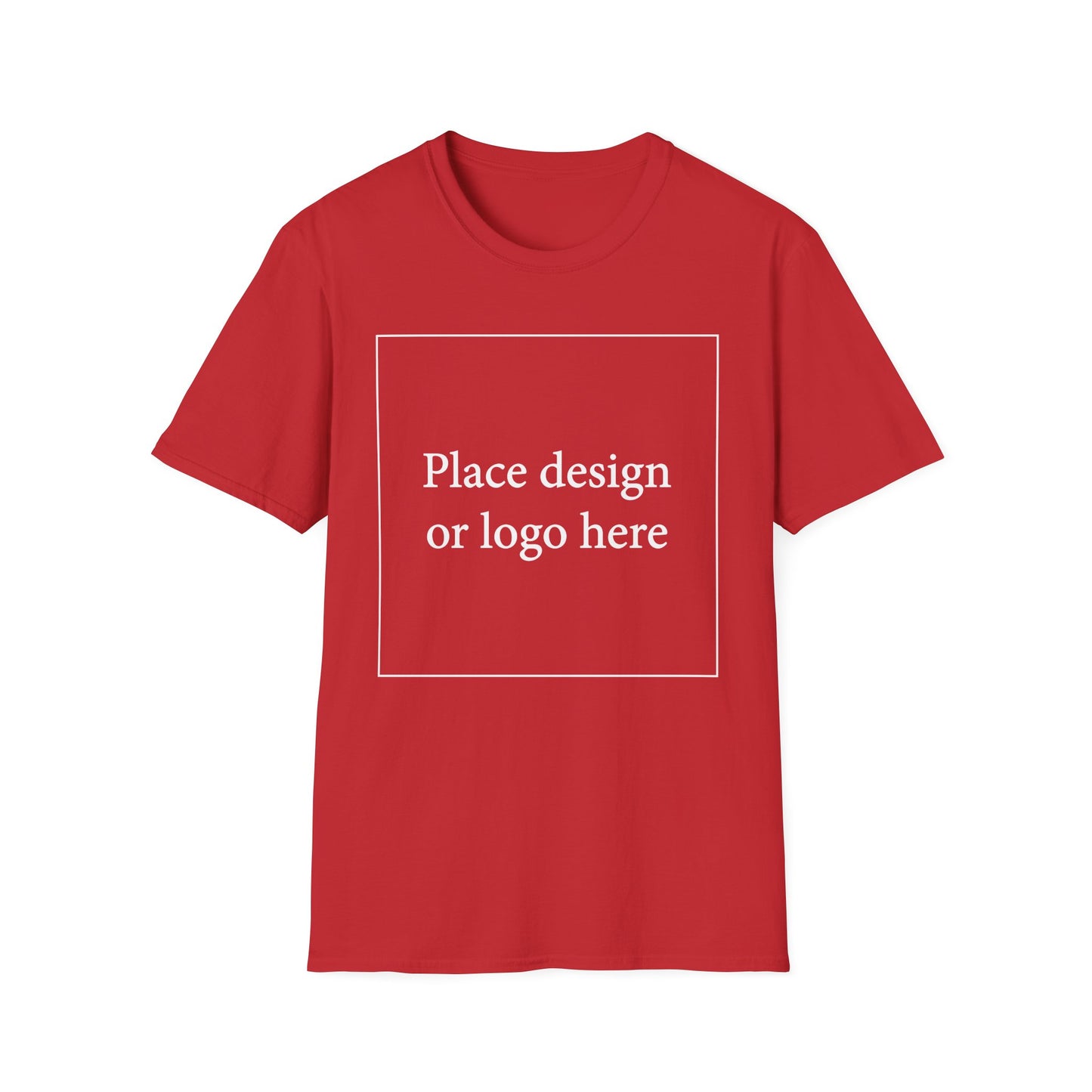 Custom Church Logo Unisex T-Shirt (Front Print)