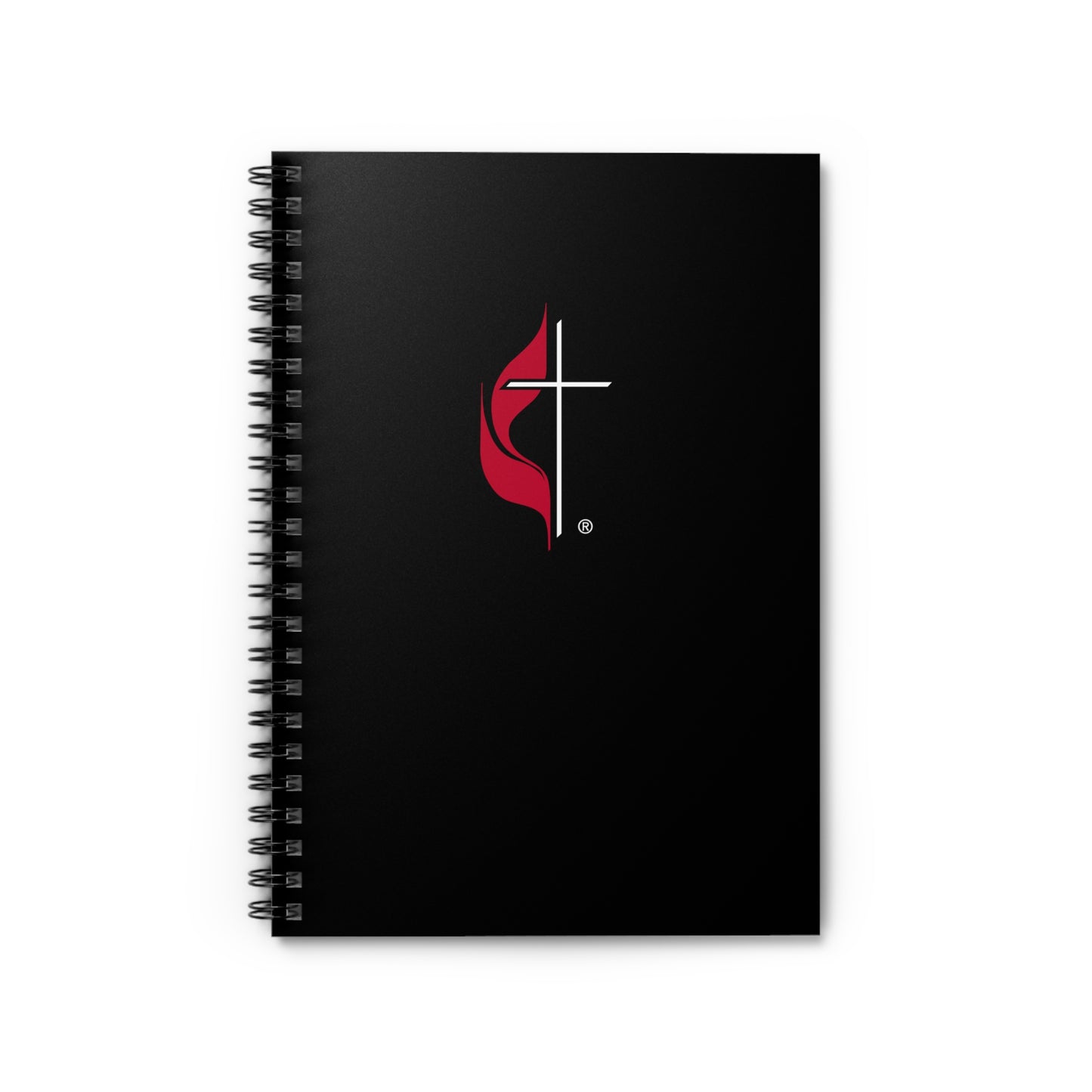 UMC Cross/ Flame Spiral Notebook