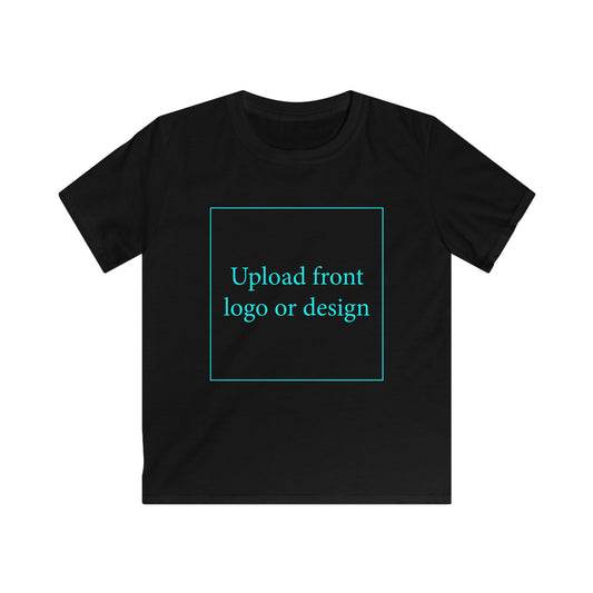 Custom Upload Logo Kids T‑Shirt (Front Print)