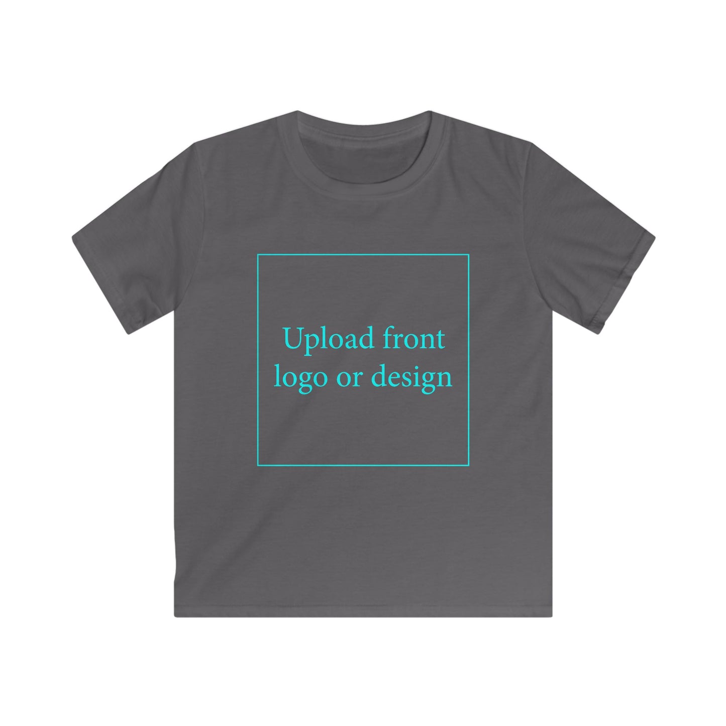 Custom Upload Logo Kids T‑Shirt (Front Print)