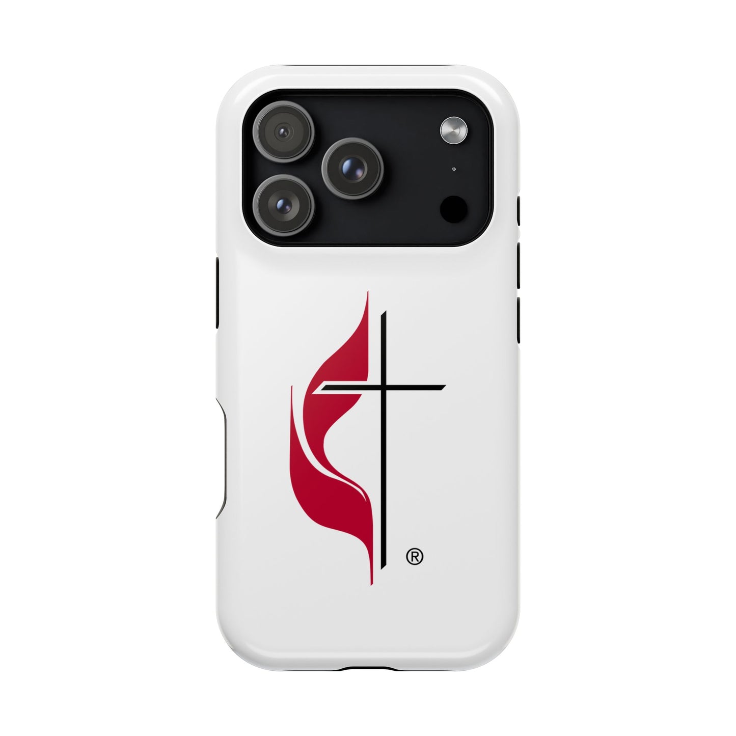 UMC Magnetic Tough iPhone Case (White)