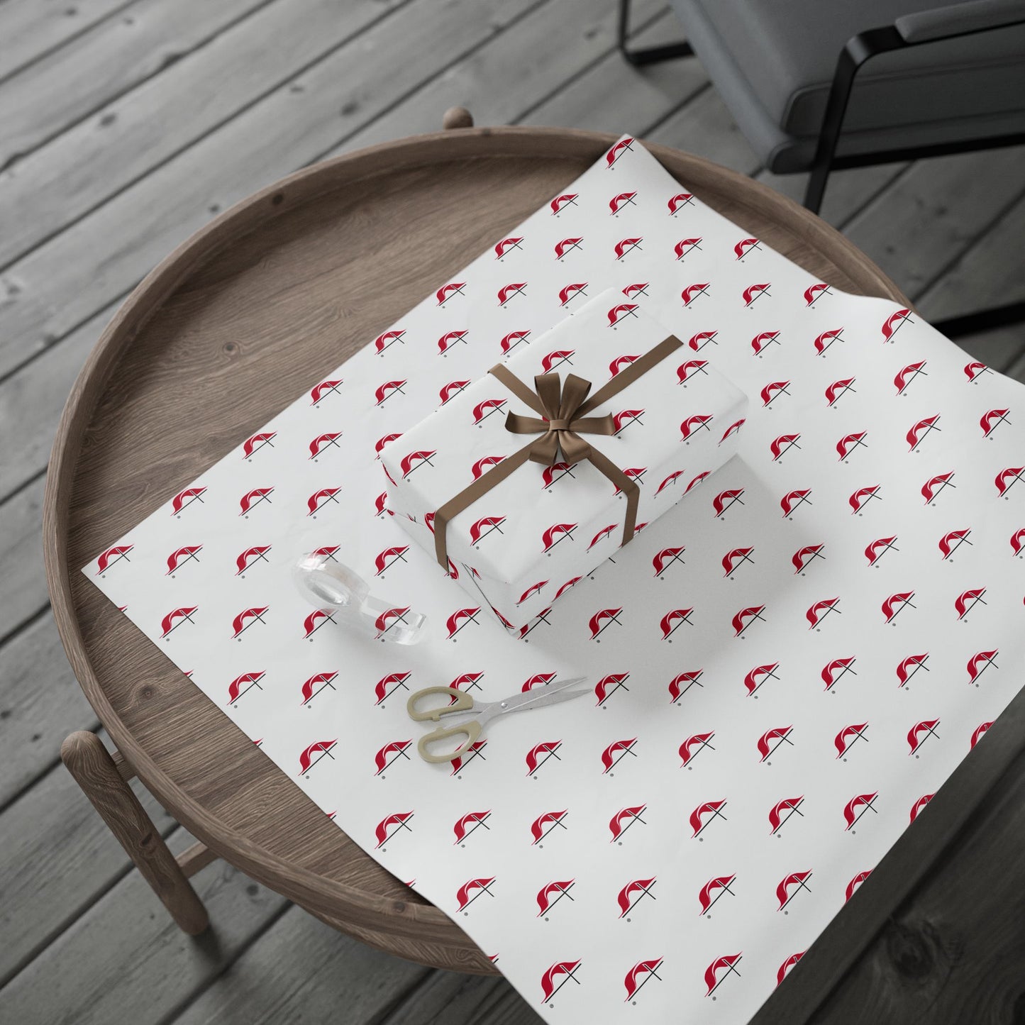 UMC Cross & Flame Wrapping Paper