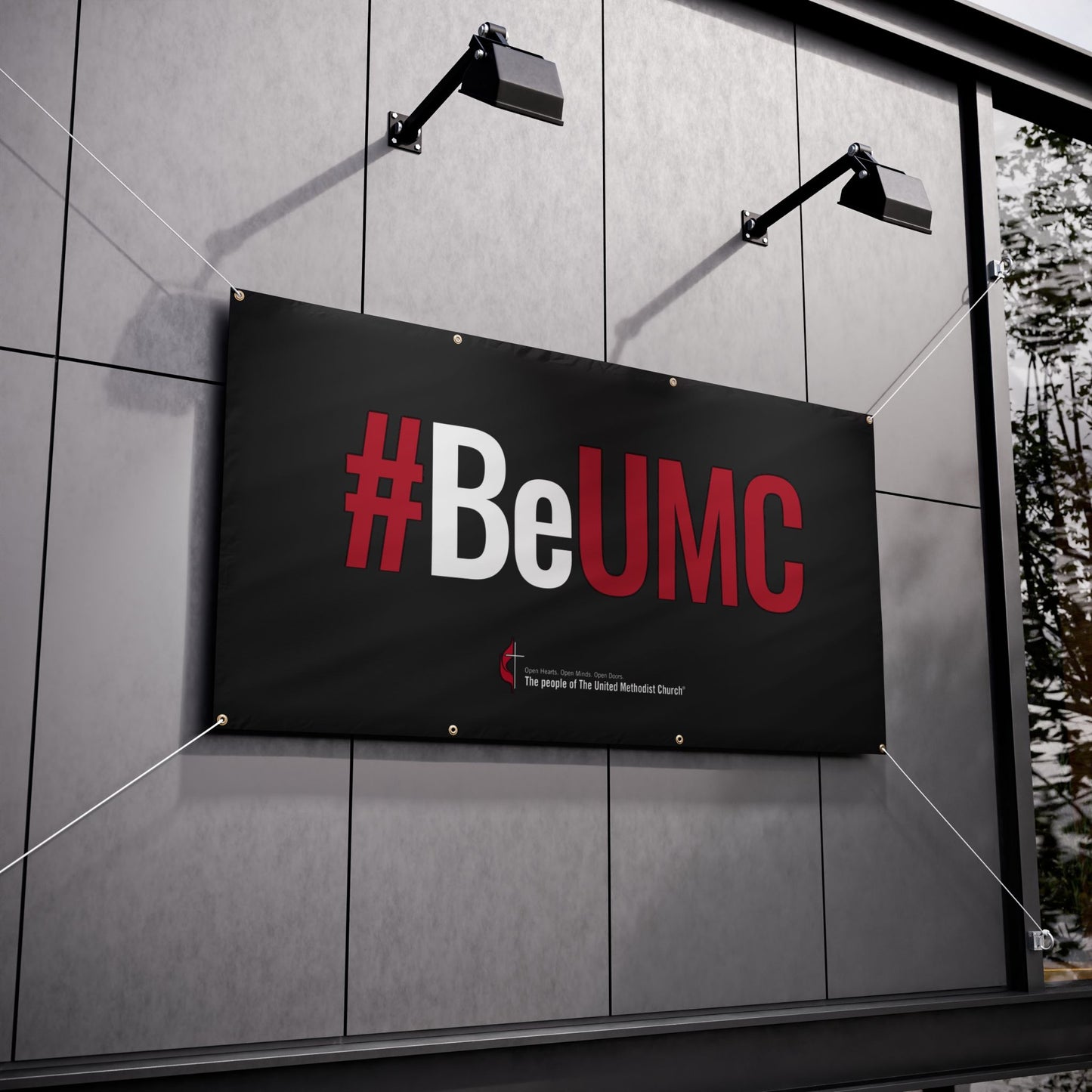 #BeUMC Vinyl Banners