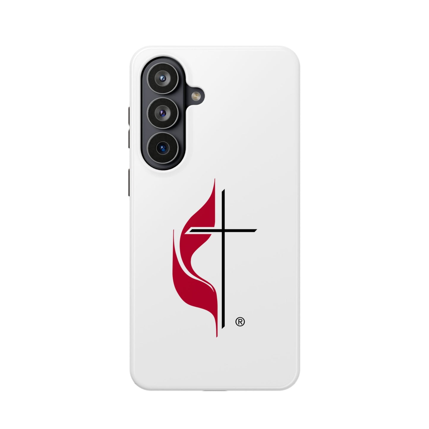 UMC Magnetic Tough Samsung Phone Case (White)