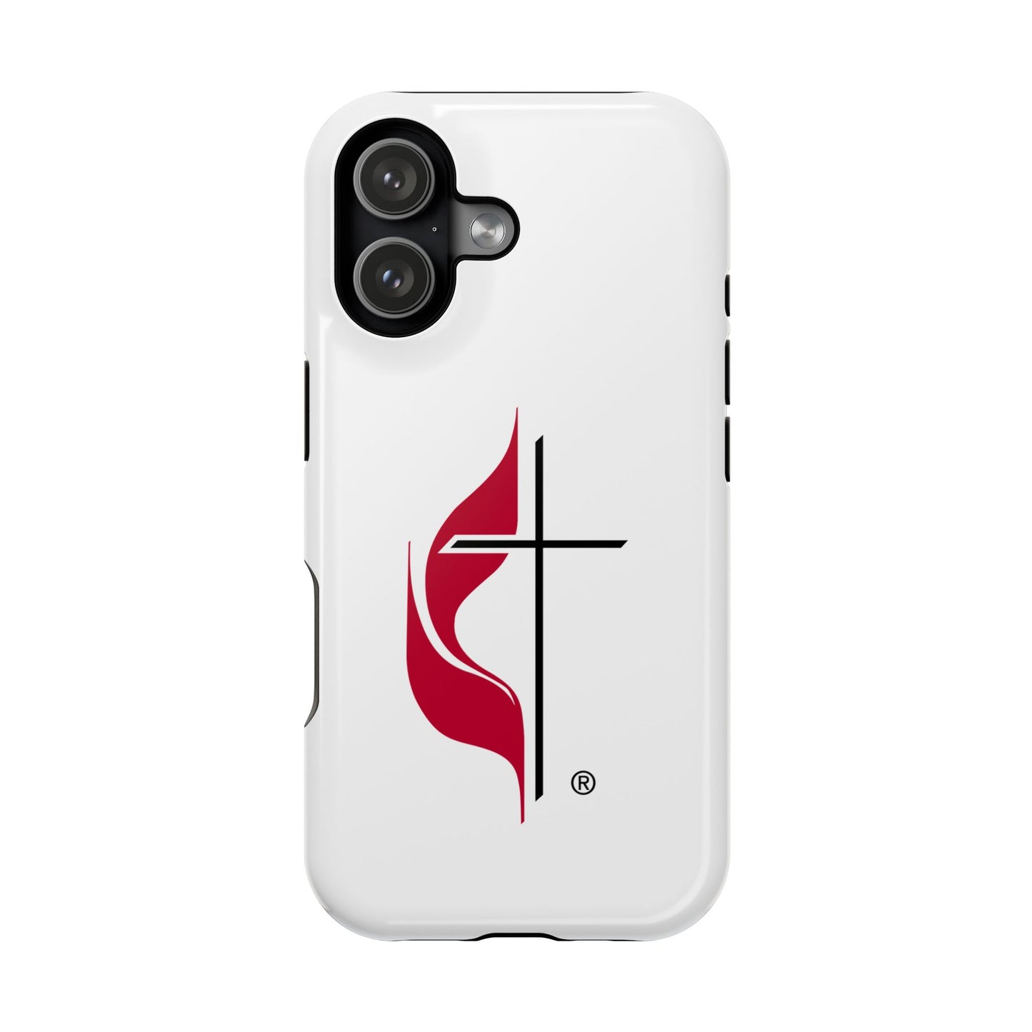 UMC Magnetic Tough iPhone Case (White)
