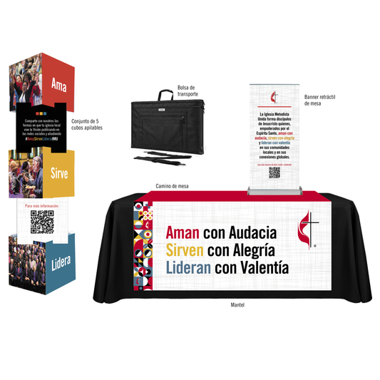 UMC Vision Booth en una bolsa