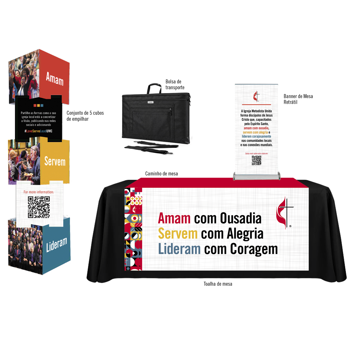 UMC Vision Booth in a Bag (Portugués)