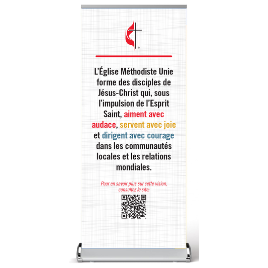 Support de bannière rétractable UMC Vision (Français)