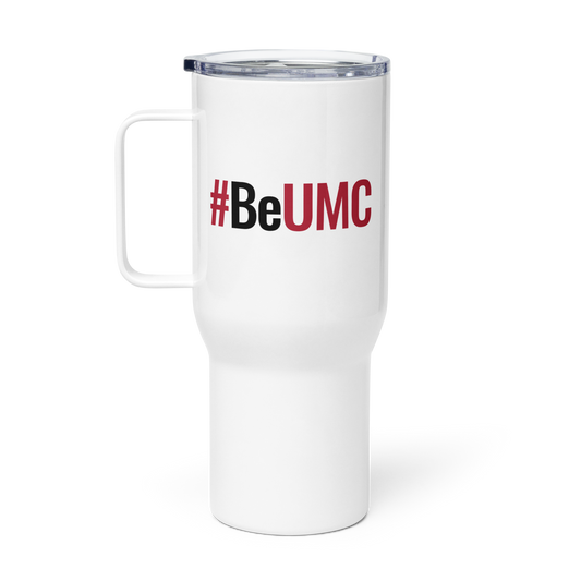 #Taza de viaje #BeUMC con asa (25/ 40 oz)